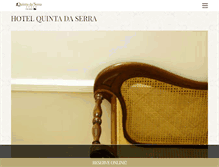 Tablet Screenshot of hotelquintadaserra.com